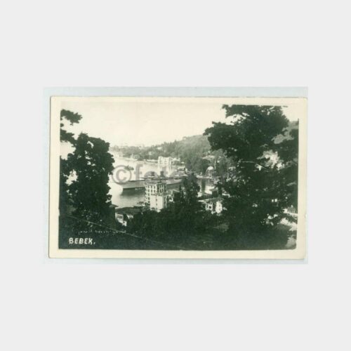 1940 Boğaziçi Bebek Görünüş Kartpostal