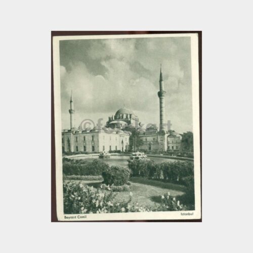 1950 Beyazıt Cami Görünüş Kartpostal