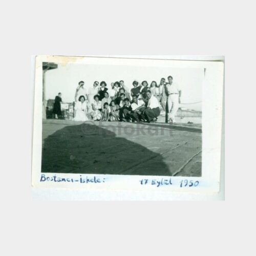 1950 Bostancı İskelesi Grup Fotoğraf