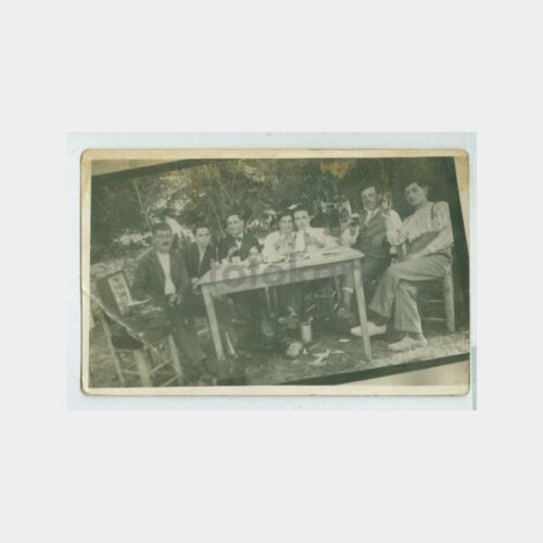 1929 Çay Bahçesi Grup Görünüş Fotoğraf