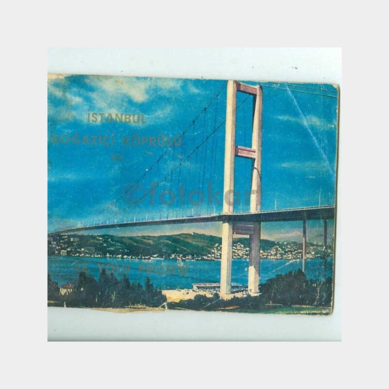 1970 Boğaziçi Köprüsü Çevre Yolu Proje Kitapçık