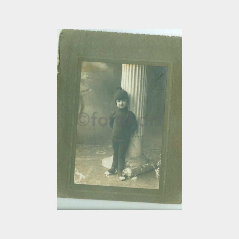 1900 Çocuk Stüdyo Fotoğraf