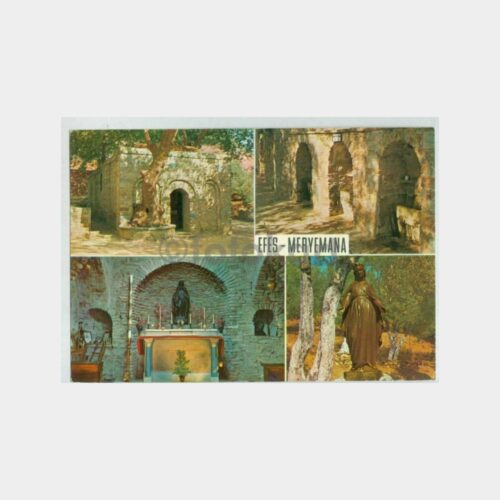 1974 Efes Meryemana Görünüş Kartpostal