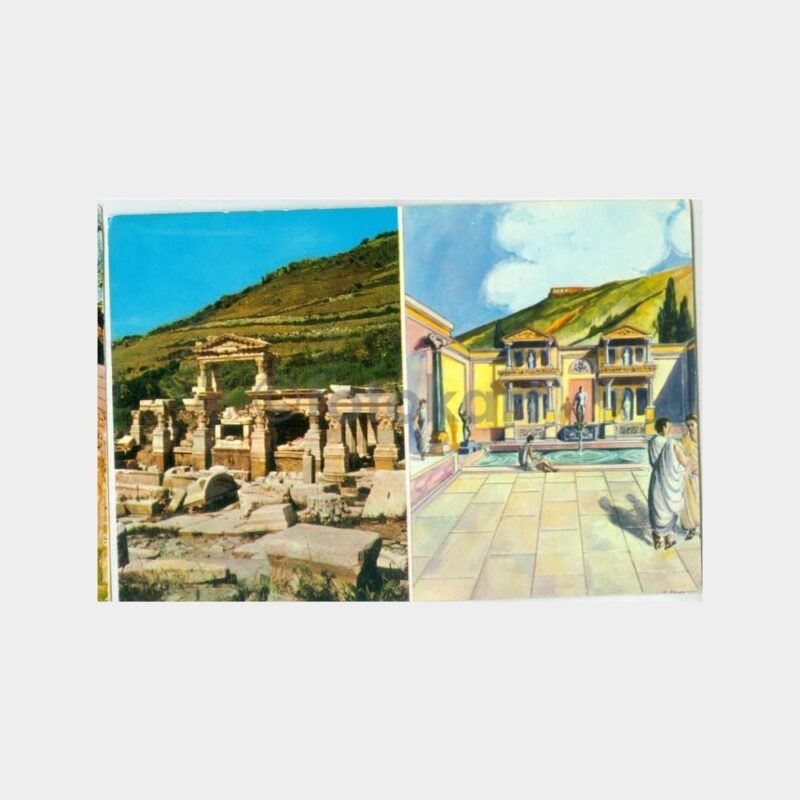 1975 Selçuk Efes Genel Görünüş Kartpostal