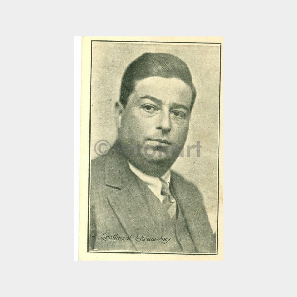 1930 Edebiyatçı Ercüment Ekrem Konulu Kartpostal