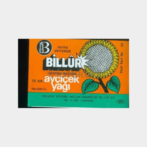 1970 Havran - Billur Yağları Etiket