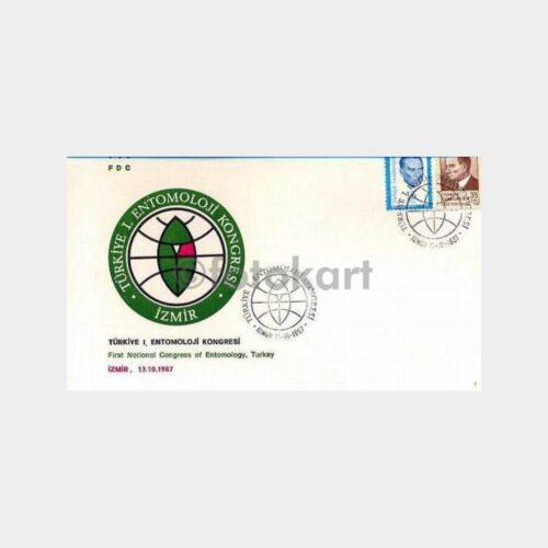 1987 Türkiye 1. Entomoloji Kongresi FDC