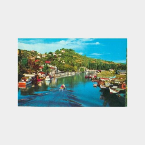 1968 Boğaziçi Göksu Deresi Görünüş Kartpostal