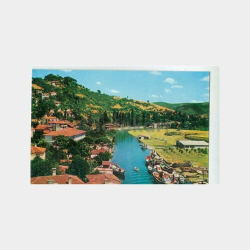 1968 Boğaziçi Göksu Deresi Görünüş Kartpostal