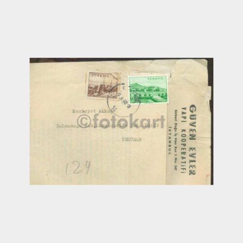 1960 Mecidiyeköy Güvenevler Koop Yazısı