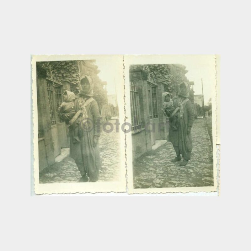 1935 İstanbul Halk Tipleri Fotoğraf (5 Adet) - Görsel 3