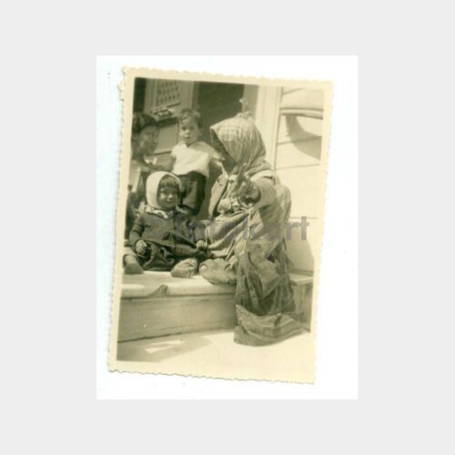 1935 İstanbul Halk Tipleri Fotoğraf (5 Adet)