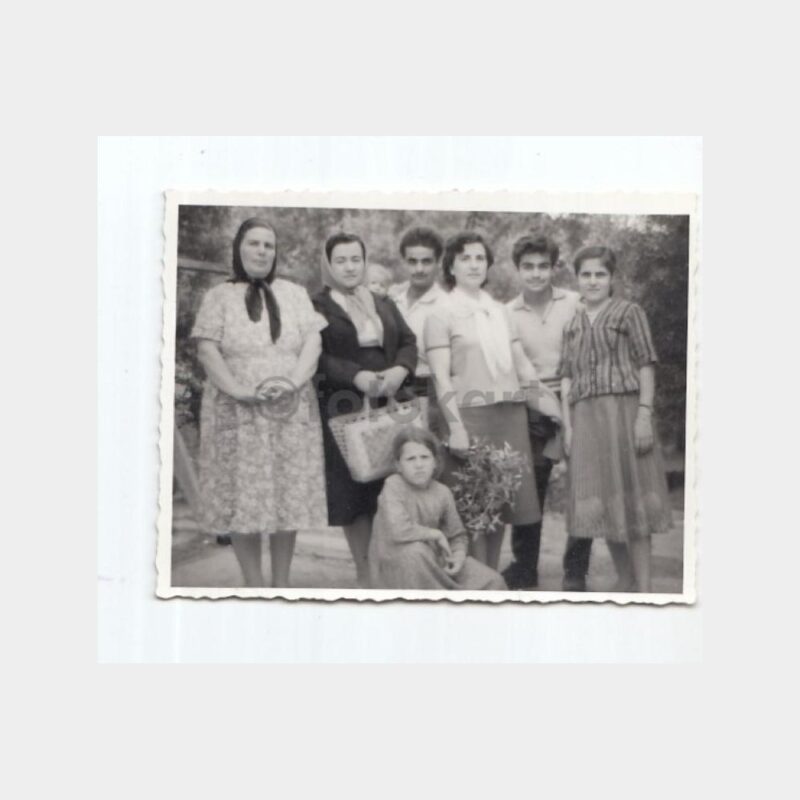 1962 Hereke Aile Ziyareti Konulu Fotoğraf