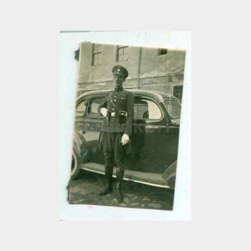 1940 İnzibat Askeri 2 Adet Fotoğraf