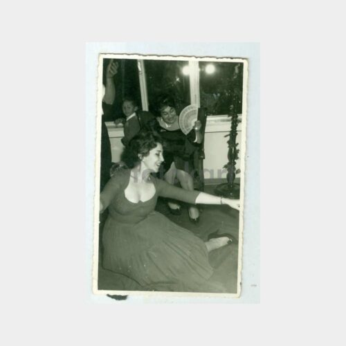 1960 İspanyol Dansı Konulu Kadın Fotoğraf