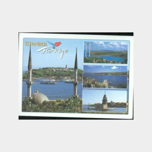 1990 İstanbul Görünüş Kartpostal