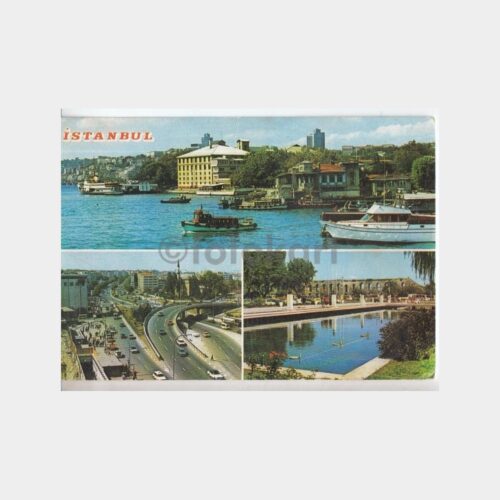 1985 Beşiktaş Fatih Aksaray Konulu Kartpostal