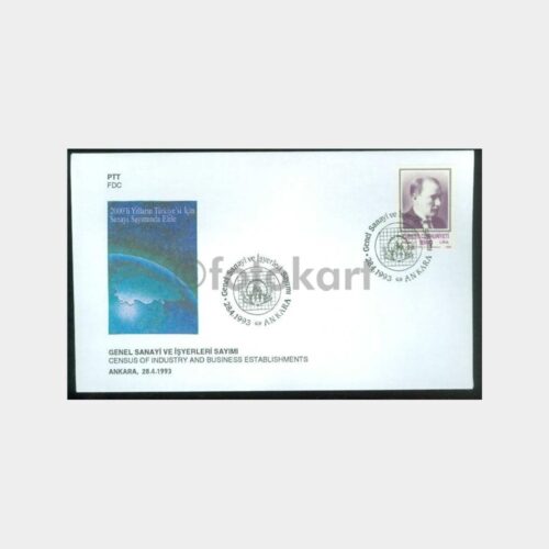 1993 Genel Sayım İşyerleri Sayımı FDC