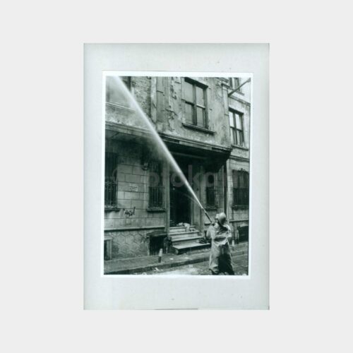 1970 İstanbul İtfaiye ve Yangın Konulu Fotoğraf