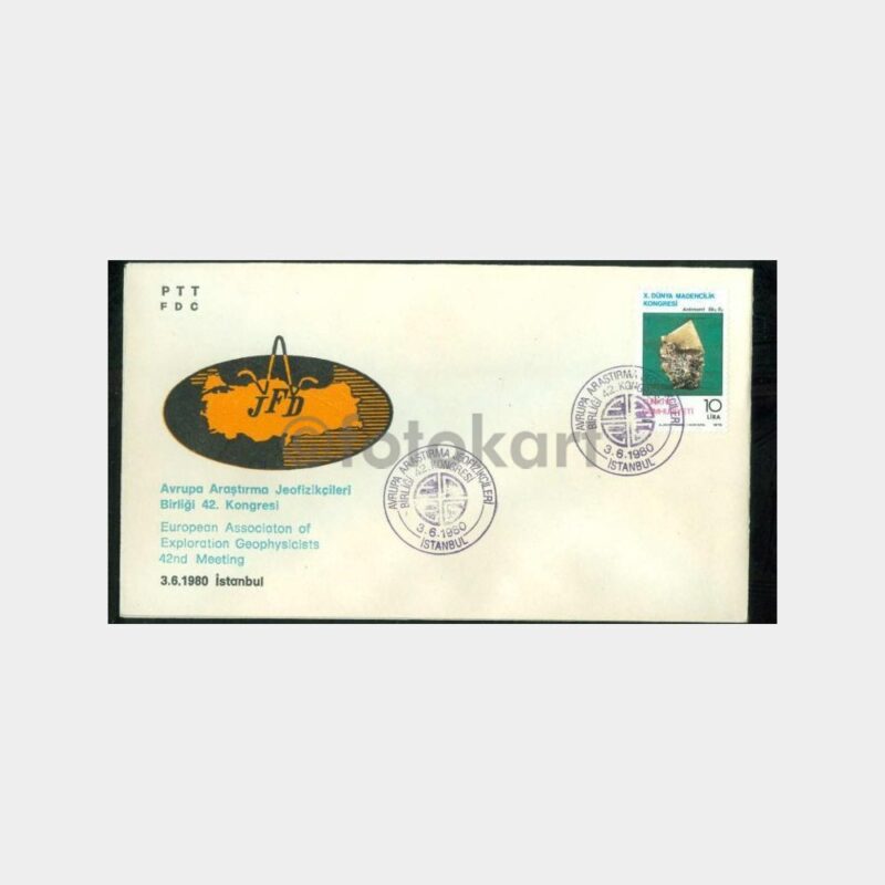 1980 Avrupa Araştırma Jeofizikçileri FDC
