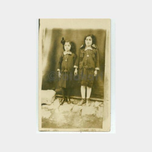 1928 Kardeş Çocuklar Görünüş Fotoğraf