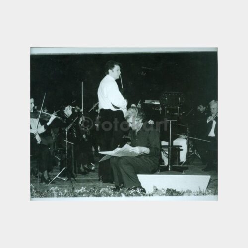 1970 Ünlü Keman Sanatçısı Konulu 4 Adet Fotoğraf