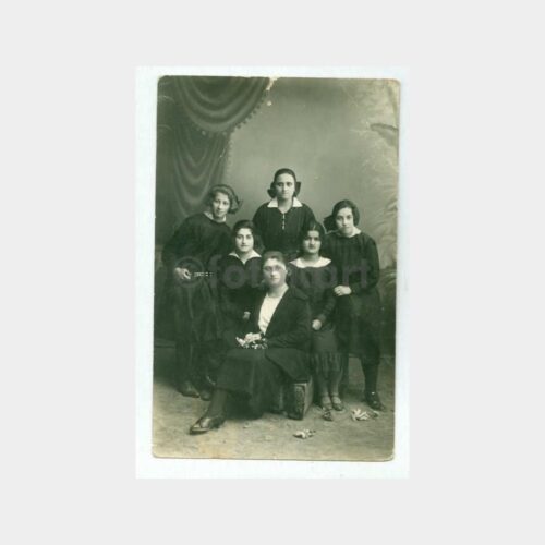 1928 Stüdyo Kız Öğrenciler Fotoğraf