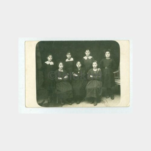 1928 Kız Öğrenciler Stüdyo Fotoğraf