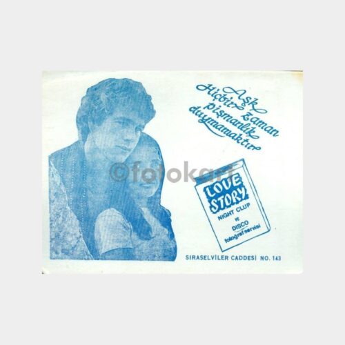 1970 Sıraselviler - Love Story Club Fotoğraf Kabı