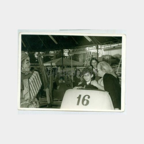 1970 Lunapark Eğlencesi Konulu Fotoğraf