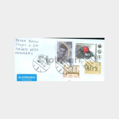 2007 Macaristan Szeged Damgalı Taahhütlü Zarf
