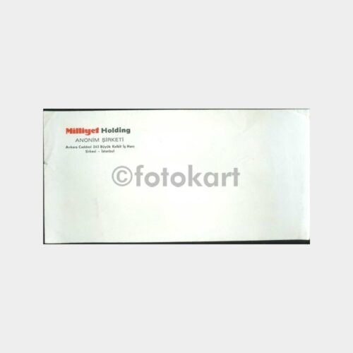 1968 Milliyet Holding Zarfı Efemera