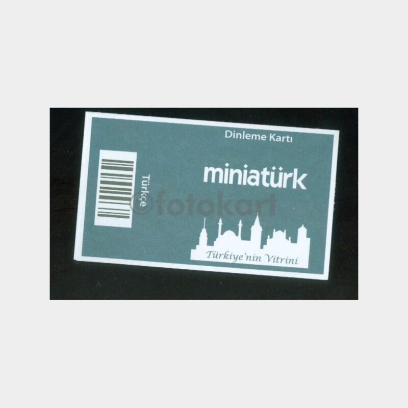 Miniatürk Giriş Biletleri Koleksiyonu (12 Adet)
