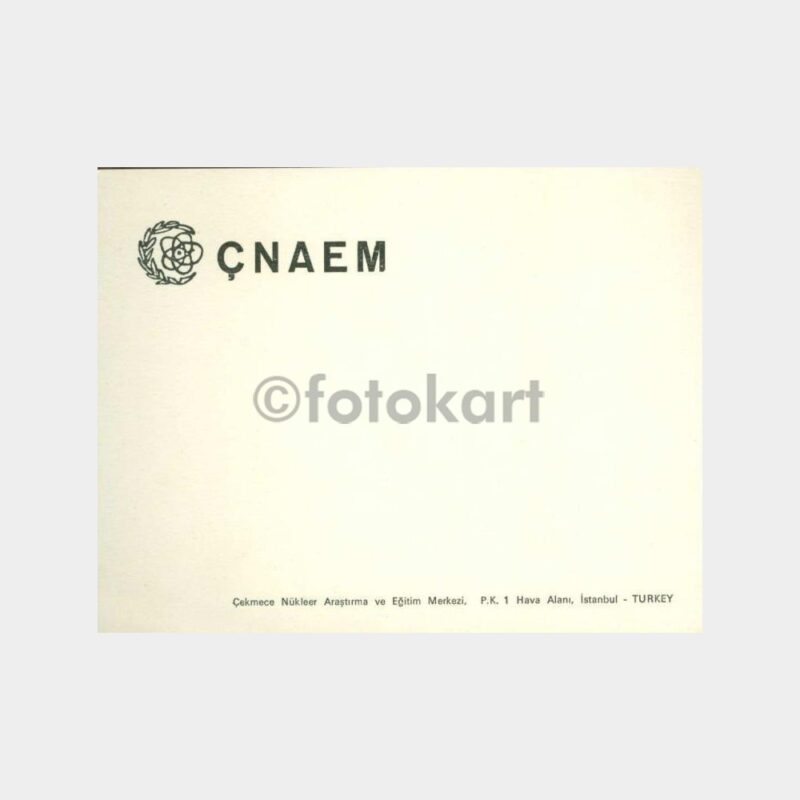 Küçükçekmece Fizik Nükleer Araştırma Merkezi Kart - Görsel 2