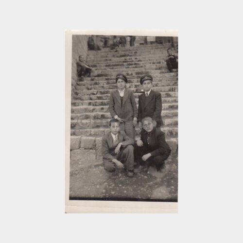 1940 Öğrenciler Konulu Fotoğraf