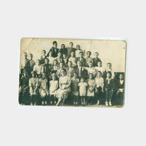 1927 Okul Sınıfı Grup Öğrenciler Fotoğraf