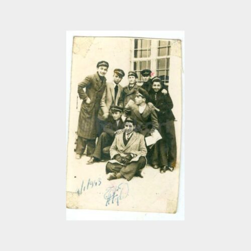 1943 Lise Öğrencileri Grup Fotoğraf