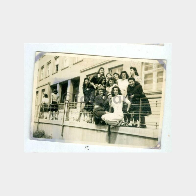 1940 Kız Okulu Grup Fotoğraf