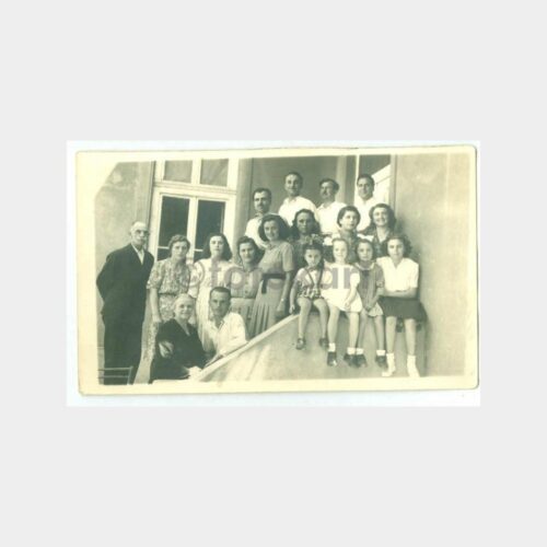 1933 Okul Grubu Konulu 2 Adet Fotoğraf