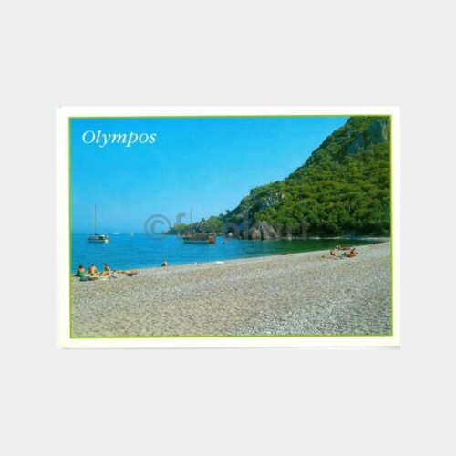 1980 Olimpos Genel Görünüş Kartpostal