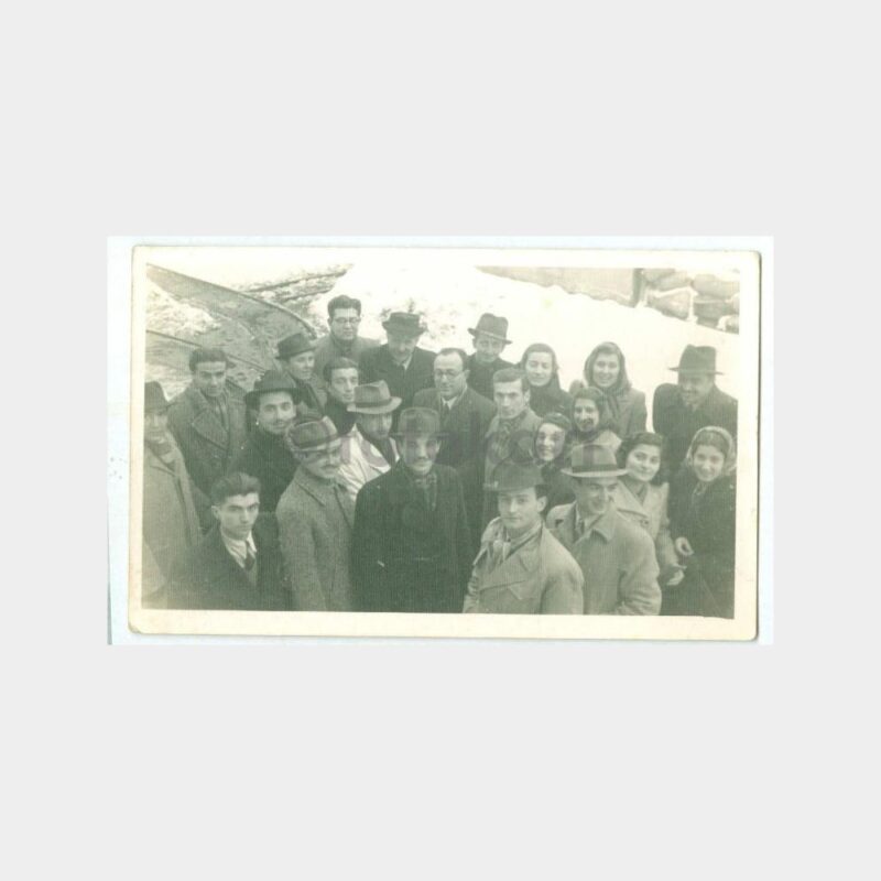 1943 Paşabahçe Fabrikası Ziyareti - Fötr Şapka- Fotoğraf - Görsel 2