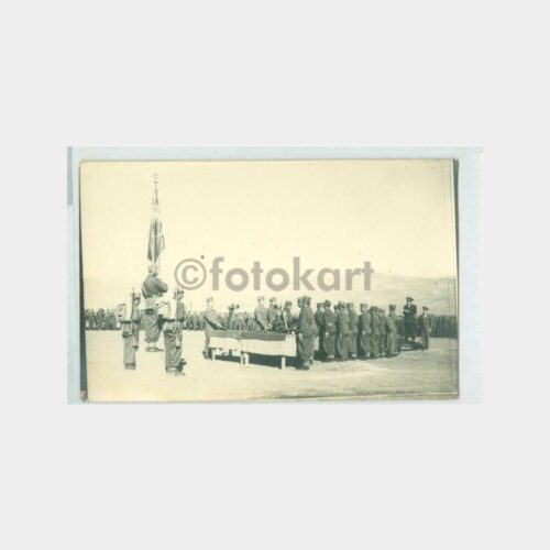 1945 Asker Sancak Yemin Töreni 3 Adet Fotoğraf