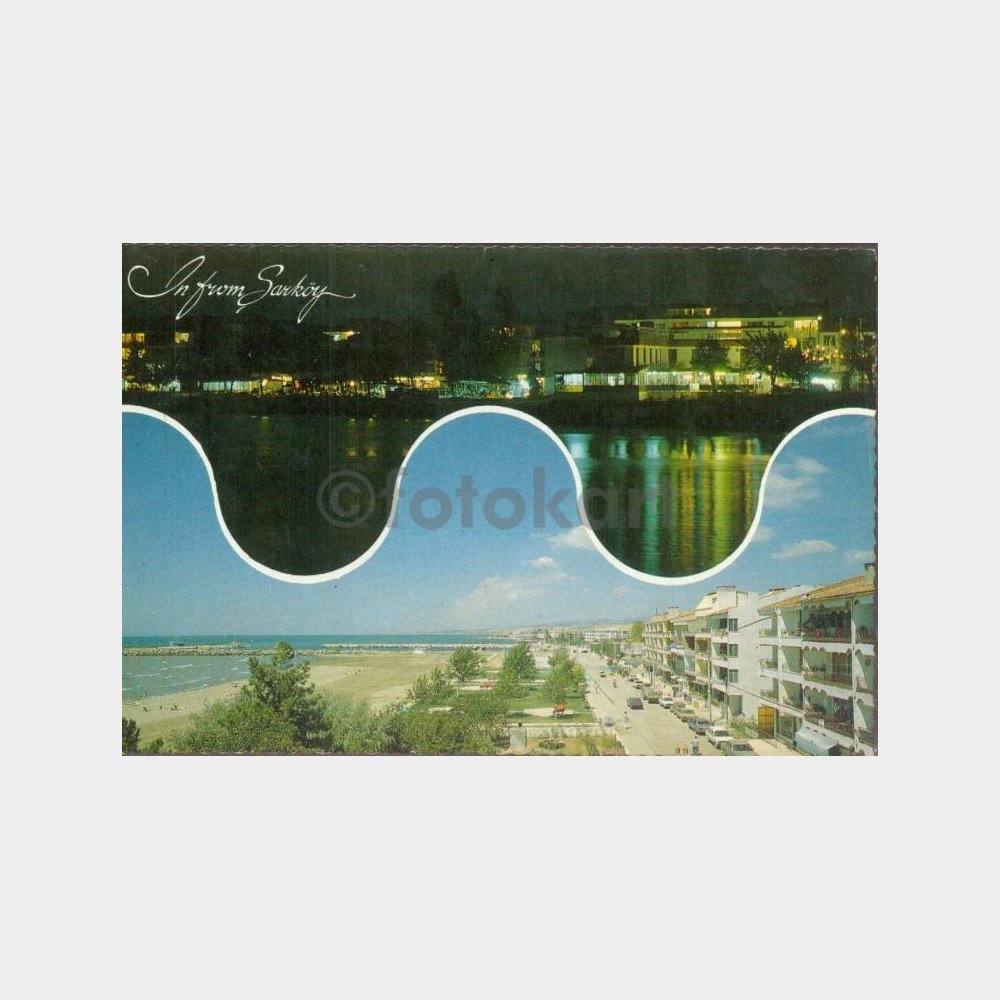 1976 Şarköy 2 Görünüş Kartpostal