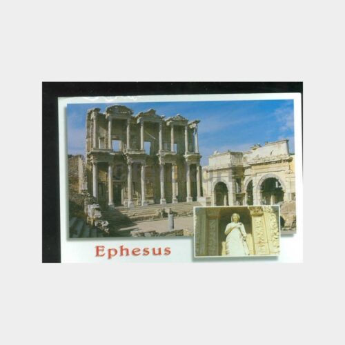 2005 Efes Selsus Kütüphanesi - Damgalı Kartpostal