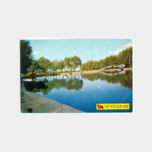 1975 Seydişehir Görünüş Kartpostal