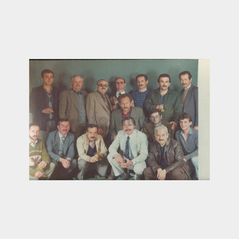1980 Şirket Personeli Grup Fotoğraf