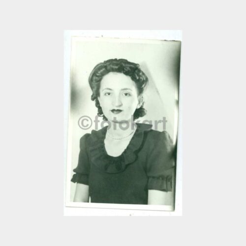 1940 Kadın Stüdyo Fotoğraf