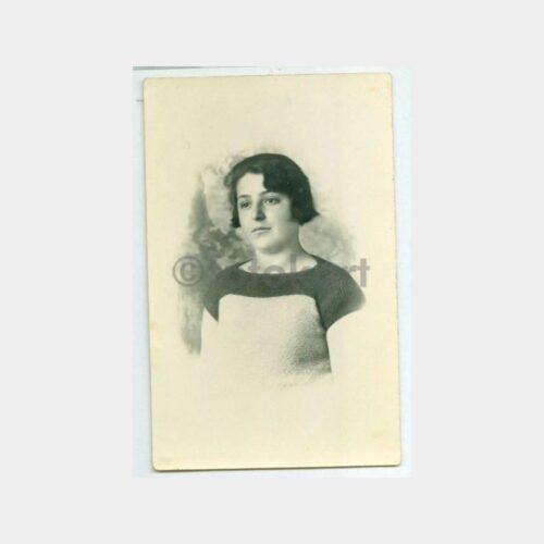 1930 Stüdyo Kadın Fotoğraf