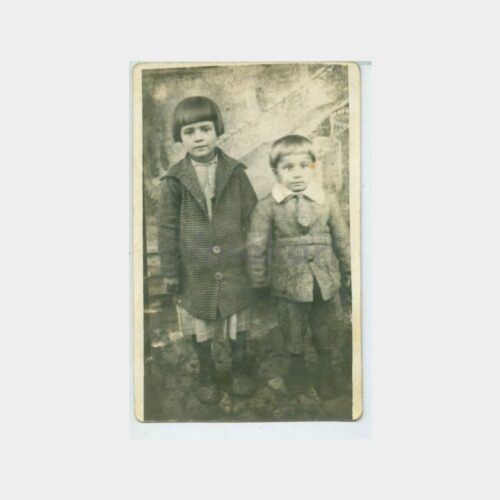 1929 Stüdyo Arka Plan - Çocuklar Fotoğraf