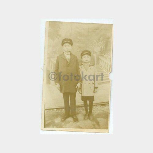 1930 Stüdyo Arka Plan - Çocuklar Fotoğraf